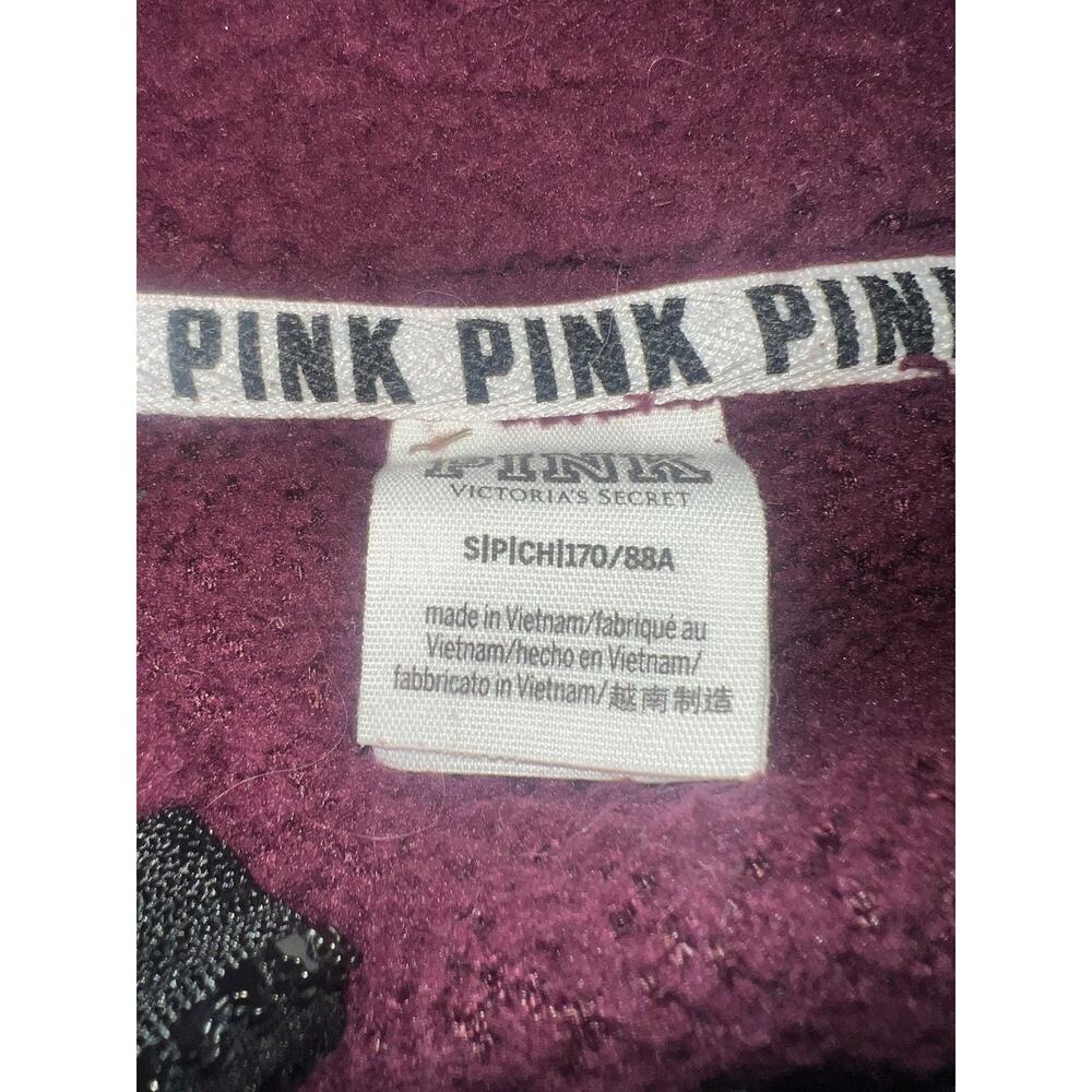 Pink women’s sherpa pullover - Picture 6 of 14